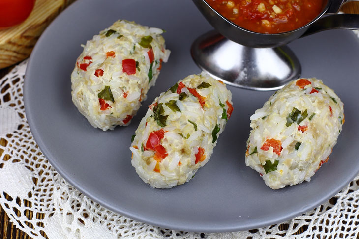 Delicious steamed meatballs