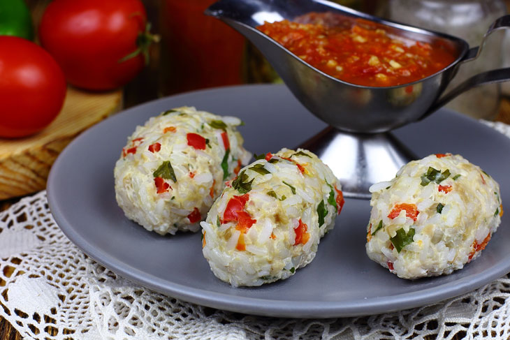 Delicious steamed meatballs