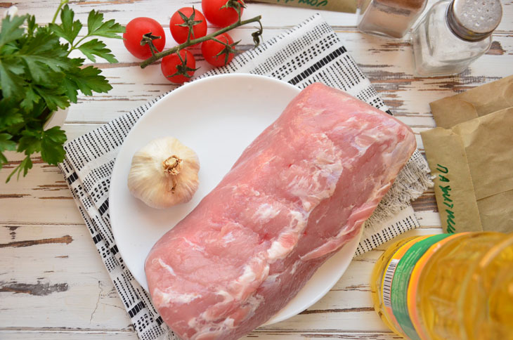 Boiled pork recipe in the sleeve - incredibly tasty and juicy meat