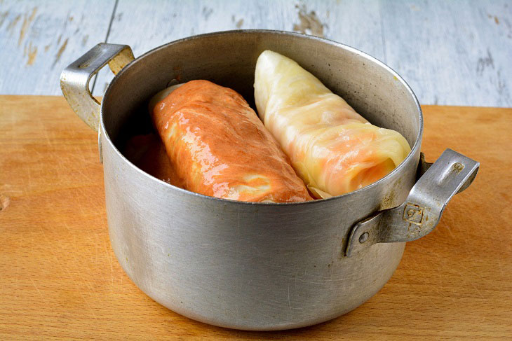Juicy and fragrant cabbage rolls with meat and rice - a delicious dish for the whole family
