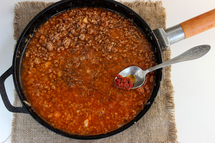 Bolognese sauce - a quick recipe
