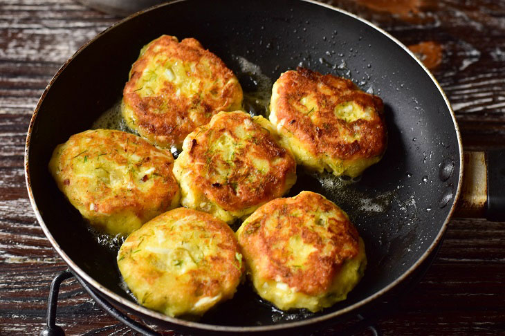 Amazing meatless cutlets - a find for lovers of vegetable dishes