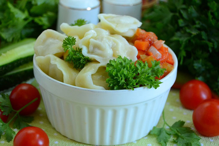 Dumplings in Uzbek "Chuchvara" - hearty and fragrant