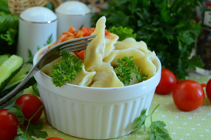 Dumplings in Uzbek "Chuchvara" - hearty and fragrant