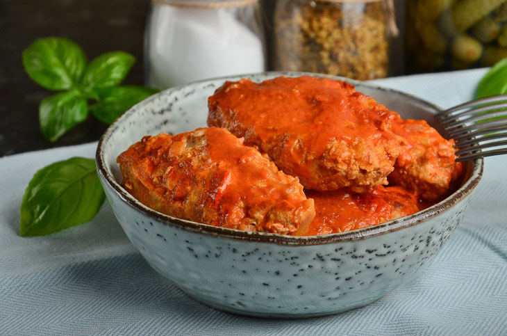 Lazy cabbage rolls without rice - a delicious recipe for the very busy