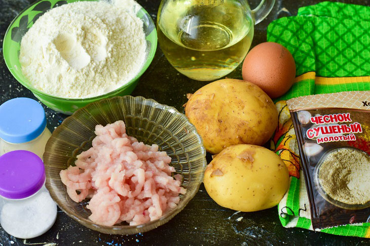 Potato brizoli with minced meat - simple, satisfying and original