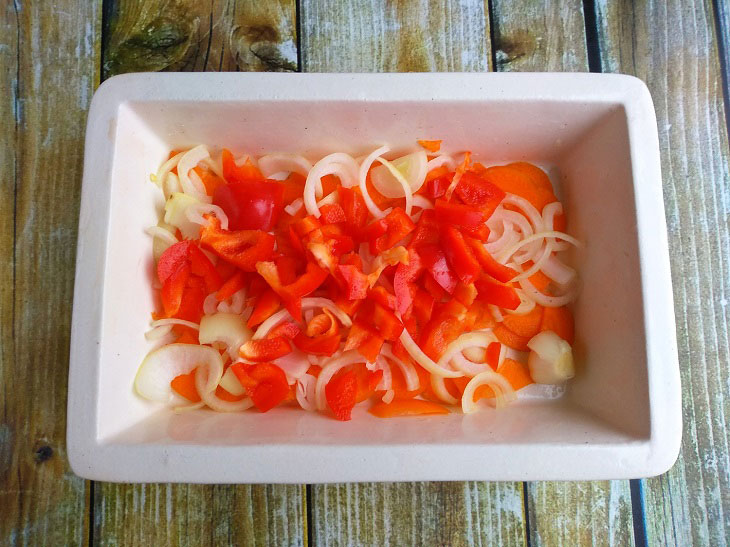 Lamb in the oven with vegetables - a tasty, simple and healthy dish