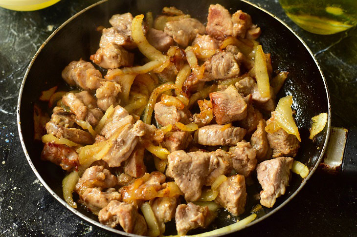 Pork stew in Polish - soft, juicy and tasty