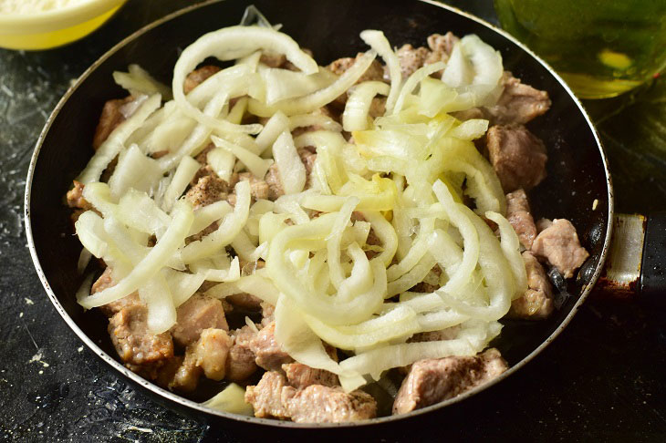 Pork stew in Polish - soft, juicy and tasty