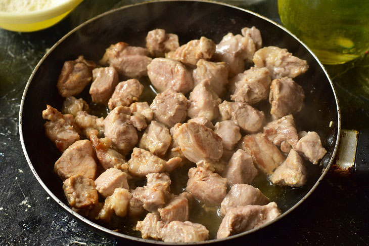 Pork stew in Polish - soft, juicy and tasty