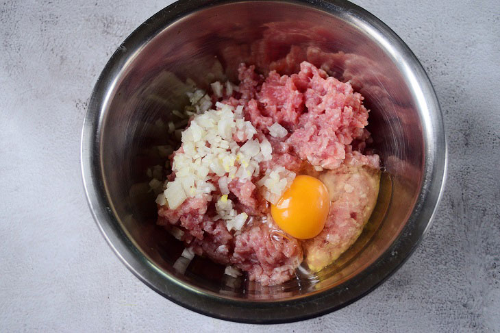 Meatballs in sour cream sauce in a pan - this is one of the easiest dishes