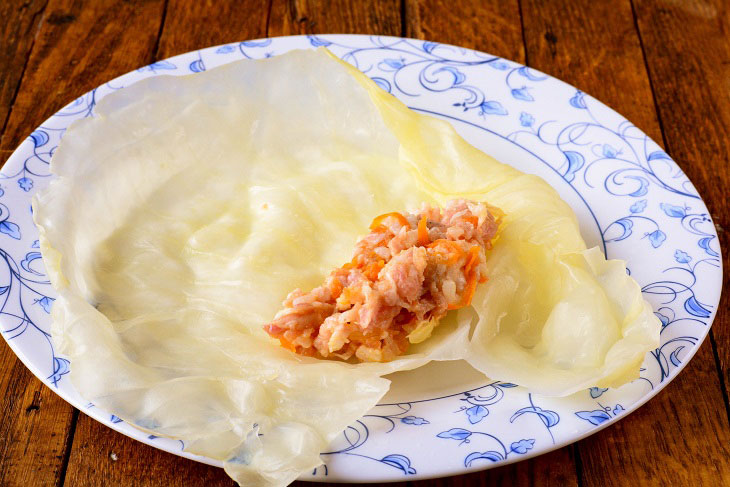 Stuffed cabbage "Like a grandmother" - a delicious dish from childhood