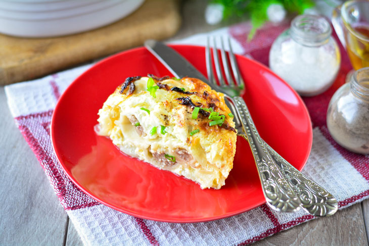 Casserole "Lazy Wife" from dumplings - a lifesaver recipe for very busy housewives