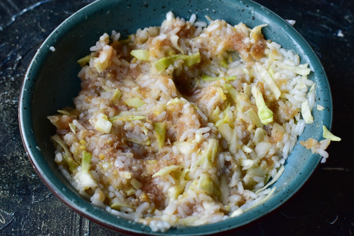 Lazy stuffed cabbage "The most simple" - hearty and very tasty