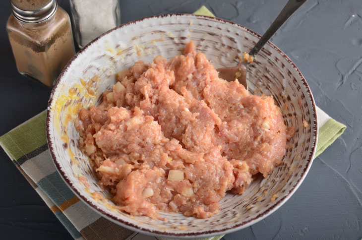 Creamy meatballs in the oven - very tasty and juicy