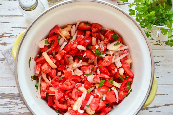 Salad "Donskoy" - a delicious preparation for the winter