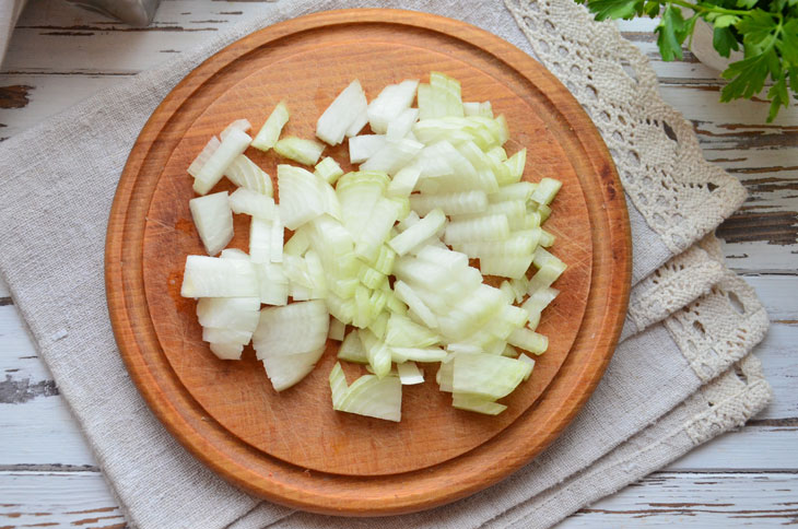 Salad "Tourist Breakfast" for the winter - this blank must be stored in the pantry