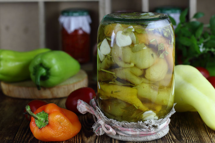 Roasted peppers for the winter - a great snack for every day and for a holiday