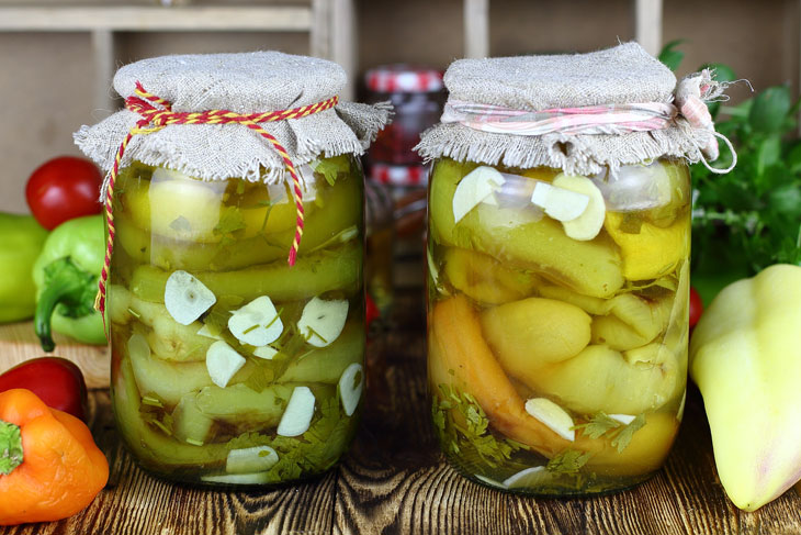 Roasted peppers for the winter - a great snack for every day and for a holiday