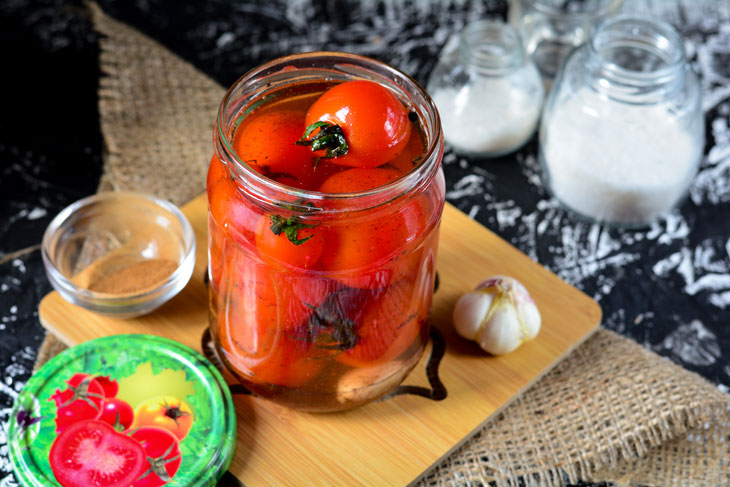 Tomatoes with cinnamon for the winter - you will not find these in the store