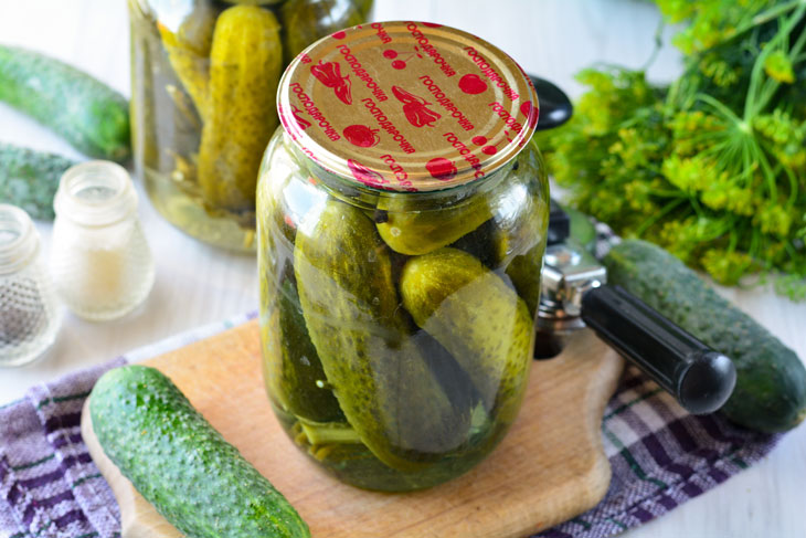 Crispy cucumbers for the winter - few people can resist such an appetizer