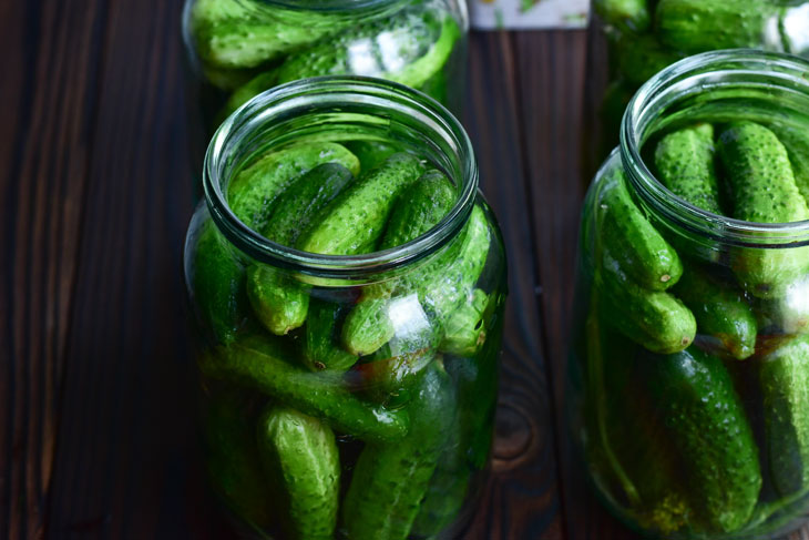 Cucumbers in tomato paste for the winter - very rich, crispy and sweet