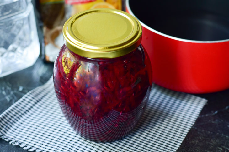 Beetroot in Polish for the winter - will amaze with its taste and beautiful color