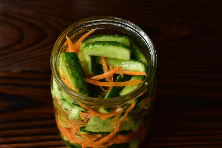 Korean-style cucumbers for the winter - the most delicious recipe