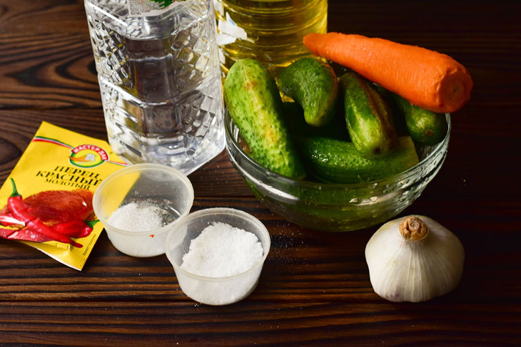 Korean-style cucumbers for the winter - the most delicious recipe