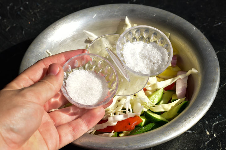 Salad "Danube" - vitamin preparation for the winter