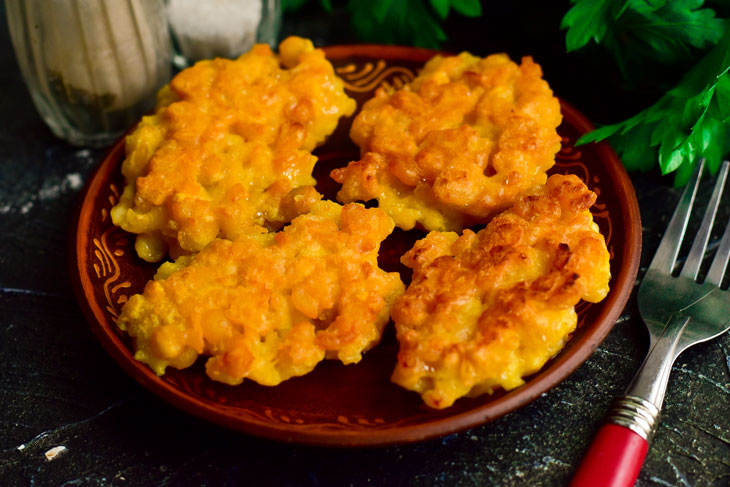 Very tender pea cutlets - a step by step recipe with a photo