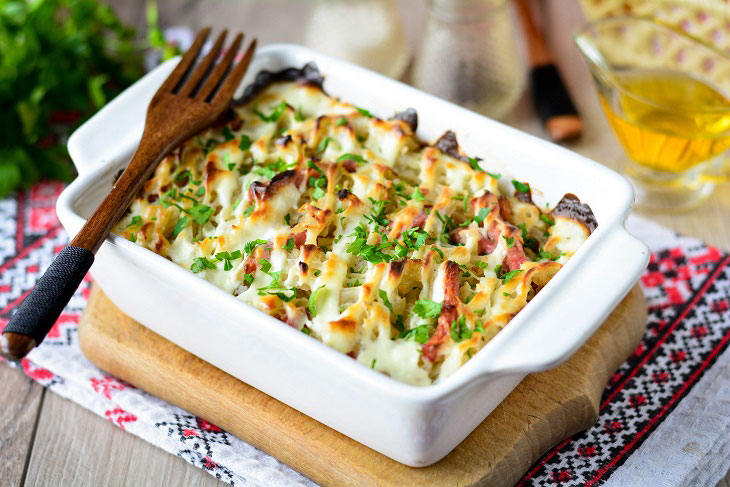 Traditional Belarusian casserole "Myadzvedz" - hearty and very tasty