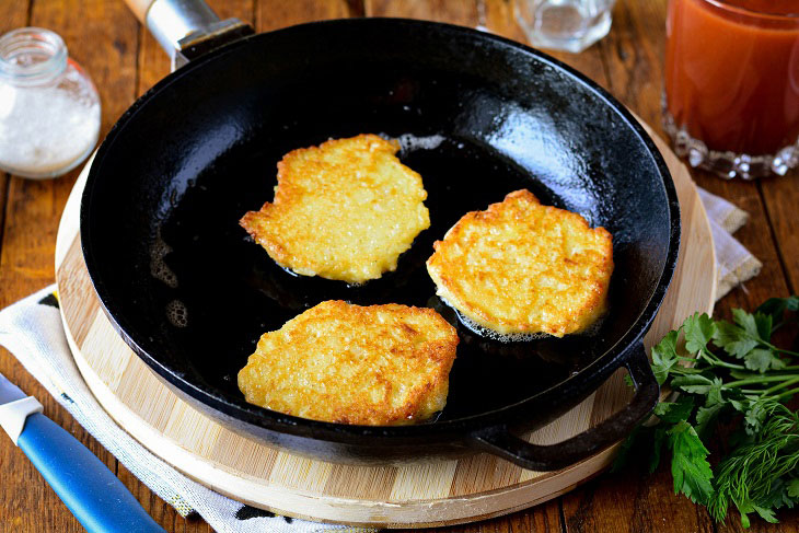 Onion cutlets - unusual, but very tasty