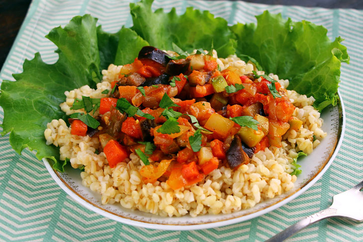 Hearty and tasty bulgur with vegetables - when you are tired of the usual side dishes