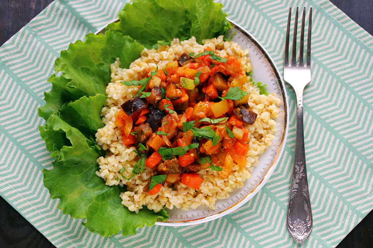 Hearty and tasty bulgur with vegetables - when you are tired of the usual side dishes