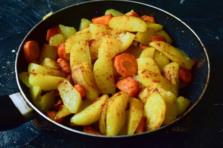 Indian potato - step by step recipe with photo