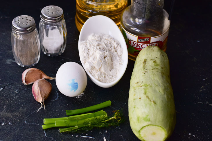 Fried zucchini in Belarusian - a simple and original dish