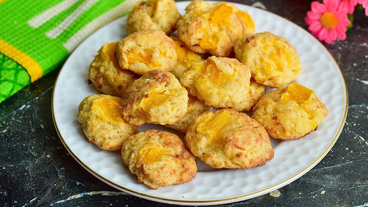 Cottage cheese cookies with orange – soft and fragrant