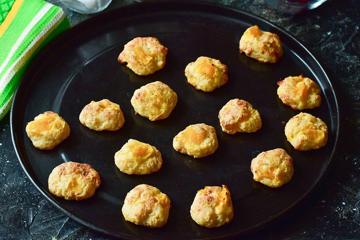 Cottage cheese cookies with orange - soft and fragrant