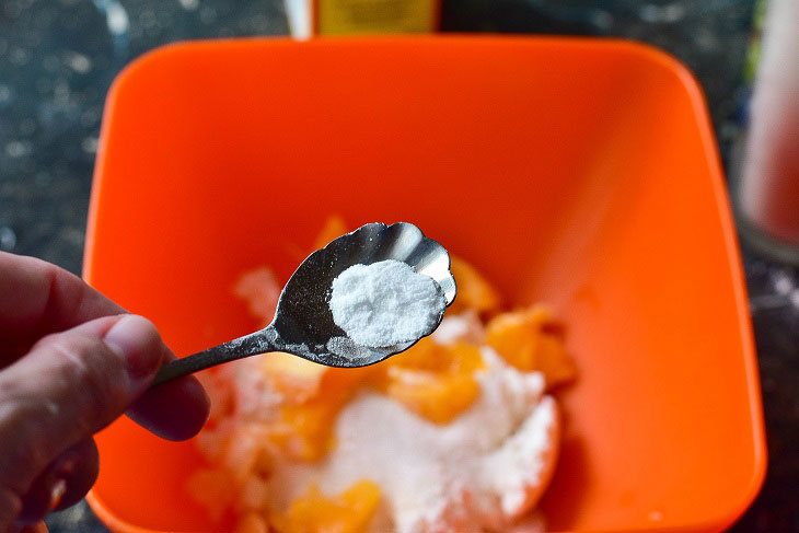 Cottage cheese cookies with orange - soft and fragrant