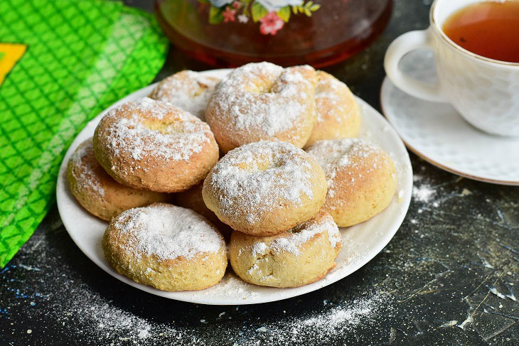 Cottage cheese rolls - tender, soft and tasty