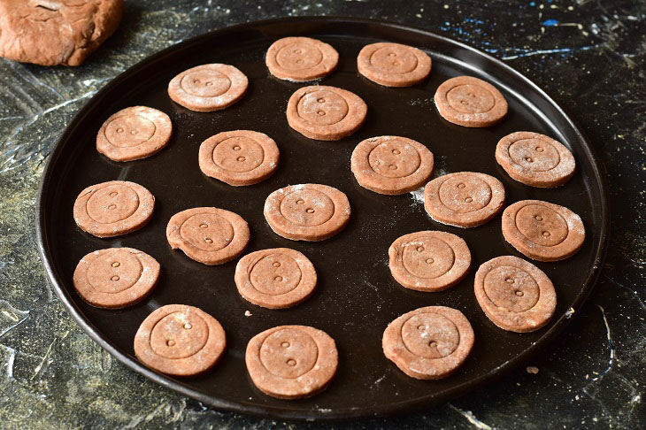 Cookies "Buttons" - a simple and delicious recipe