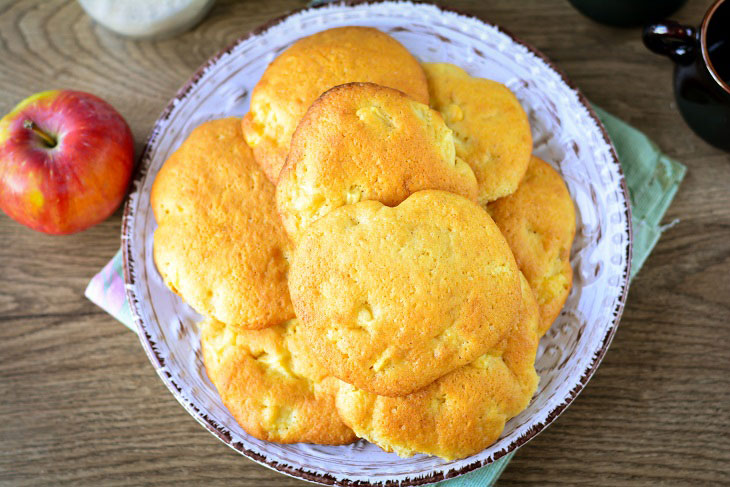 Cookies "Apple" - soft, tender and fragrant