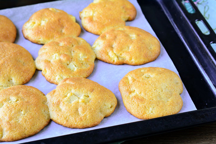 Cookies "Apple" - soft, tender and fragrant