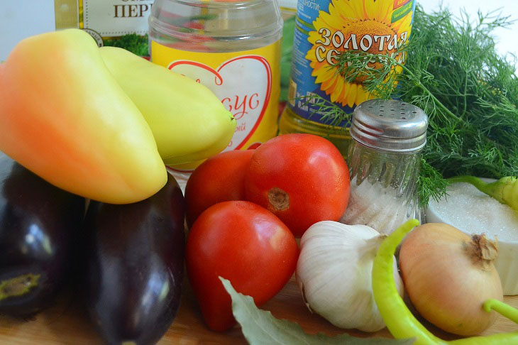 Sauté eggplant for the winter without sterilization - a fragrant and simple preparation