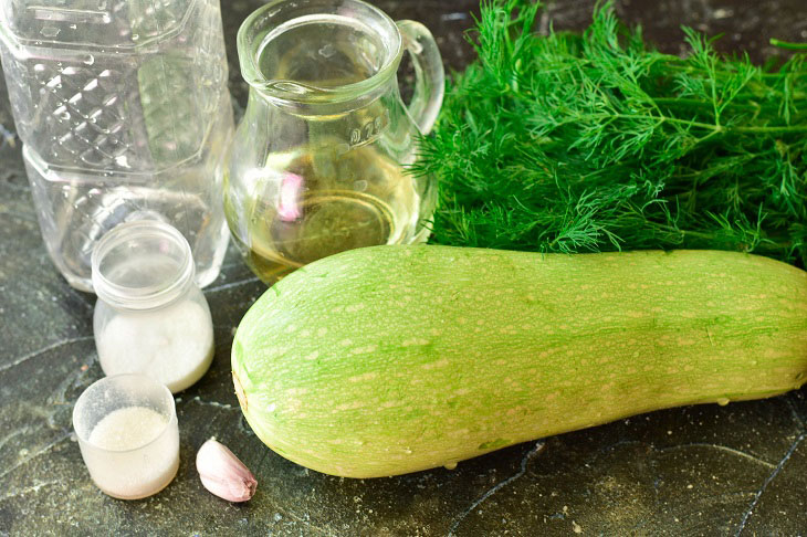 Zucchini salad for the winter - a budget and tasty preparation