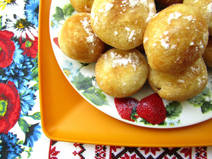 Donuts "Malinka" on kefir - tasty and lush