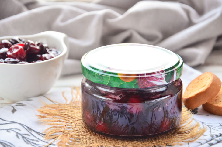 Delicious and fragrant cherry jam with a stone - a step-by-step recipe with a photo