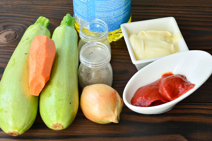 Zucchini caviar with mayonnaise - a very tasty way to cook