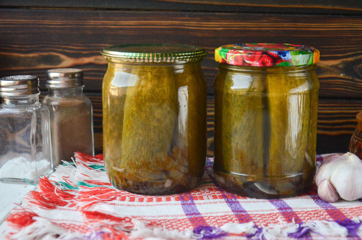 Pickled Cucumbers with Apple Cider Vinegar - a good way to harvest your favorite vegetables